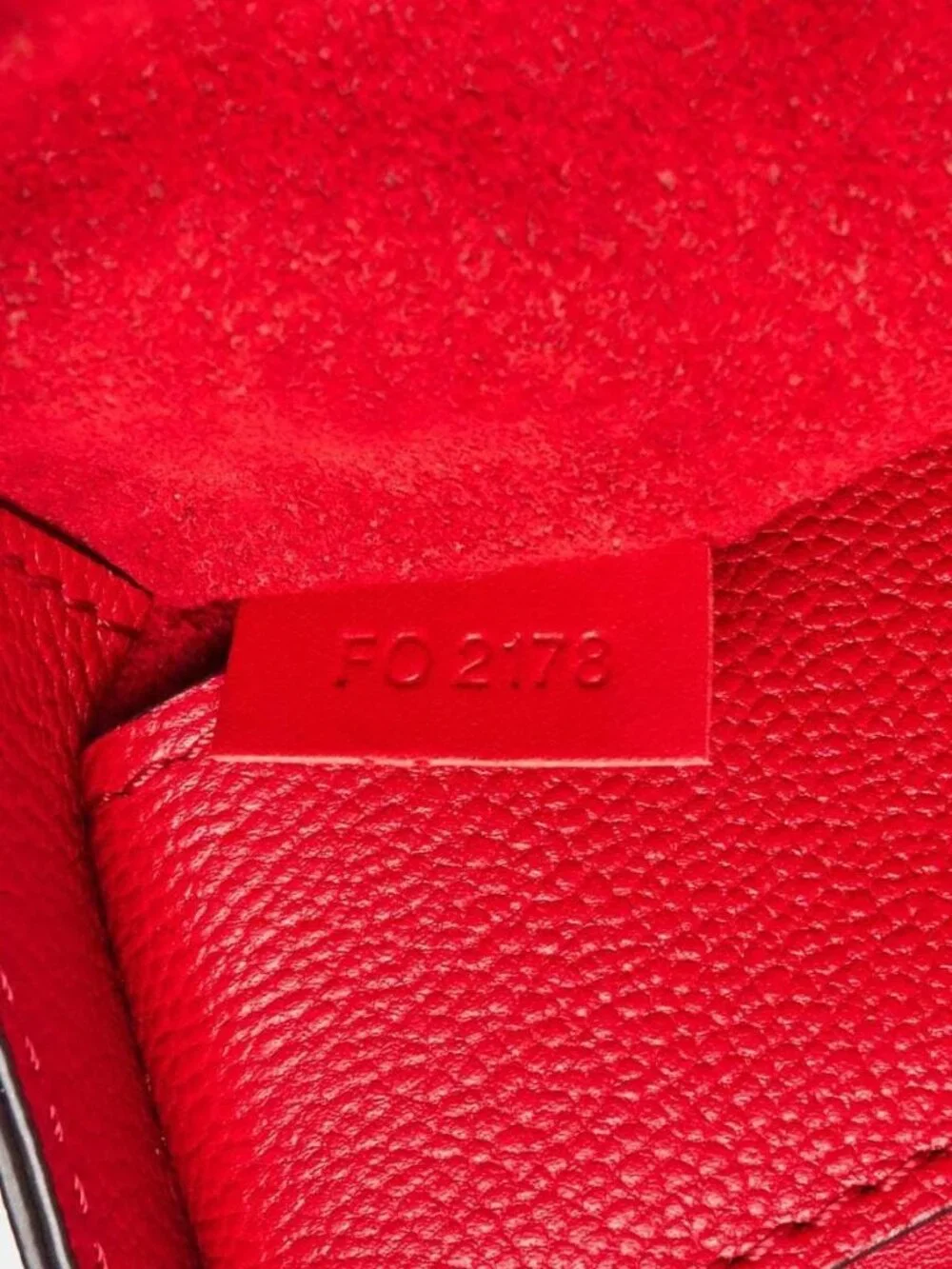 Louis Vuitton Rubis Monogram Leather Very Chain Bag
